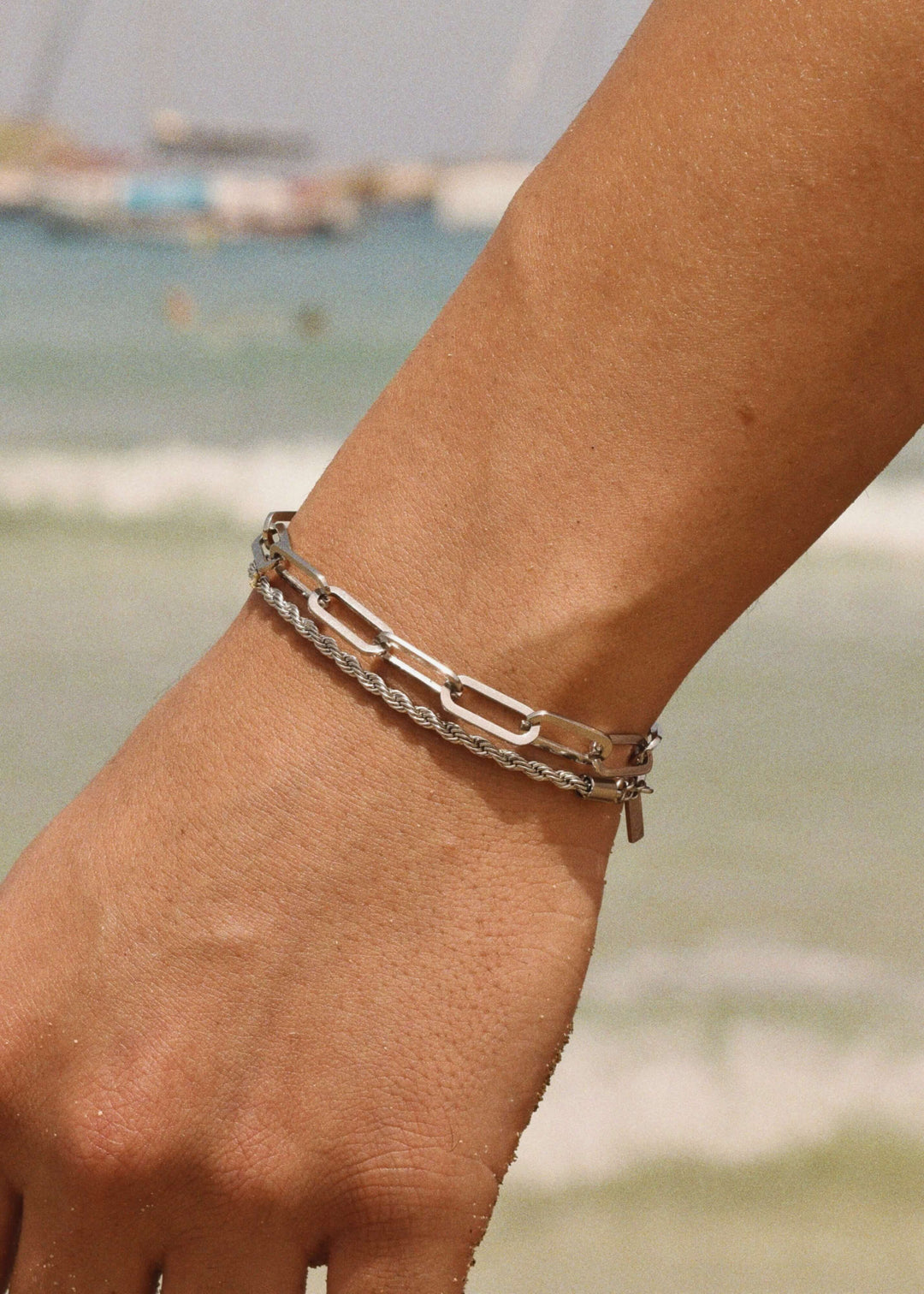 ROPE BRACELET 3MM SILVER