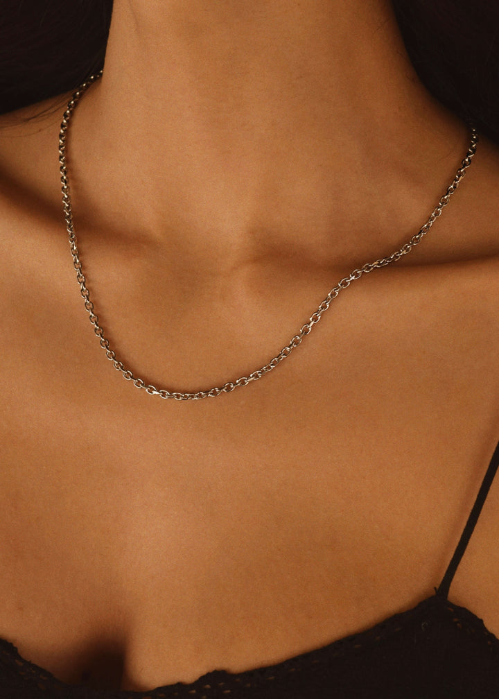 ANCHOR CHAIN 3MM SILVER