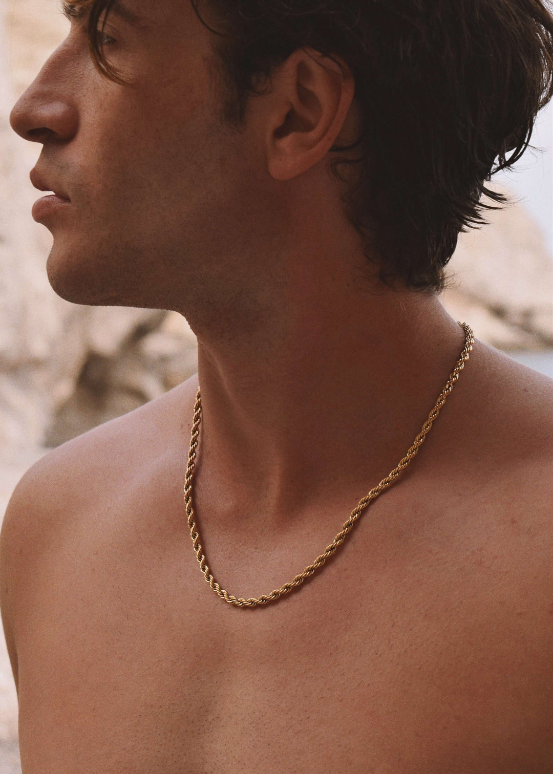 ROPE CHAIN 4MM GOLD