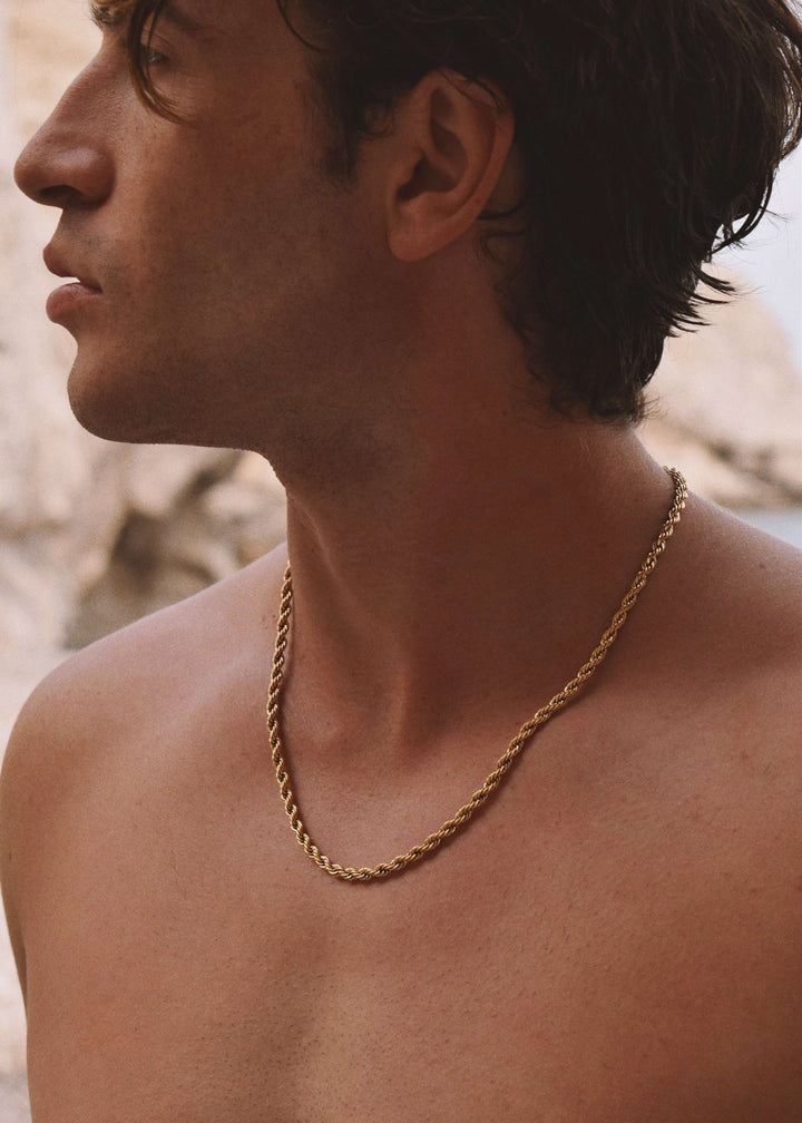 ROPE CHAIN 4MM GOLD