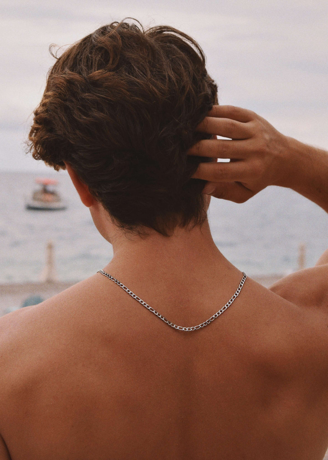 FIGARO CHAIN 4MM SILVER