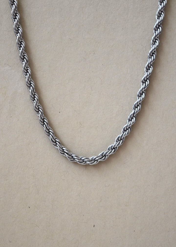ROPE CHAIN 4MM SILVER