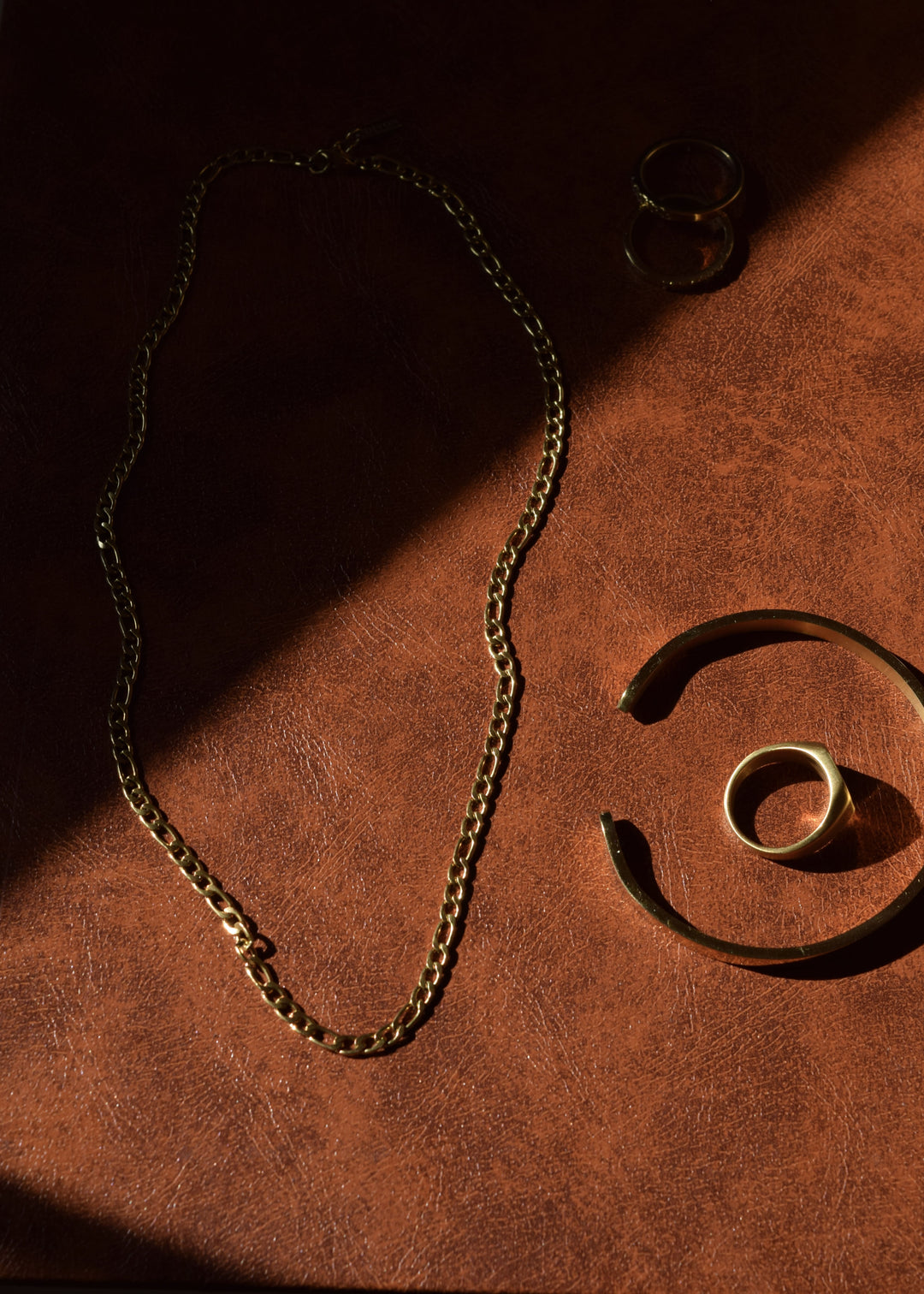FIGARO CHAIN 4MM GOLD