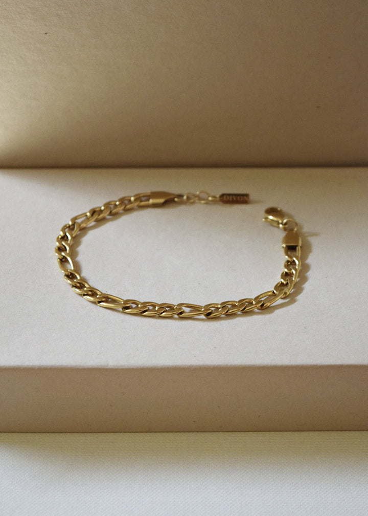 FIGARO BRACELET 5MM GOLD