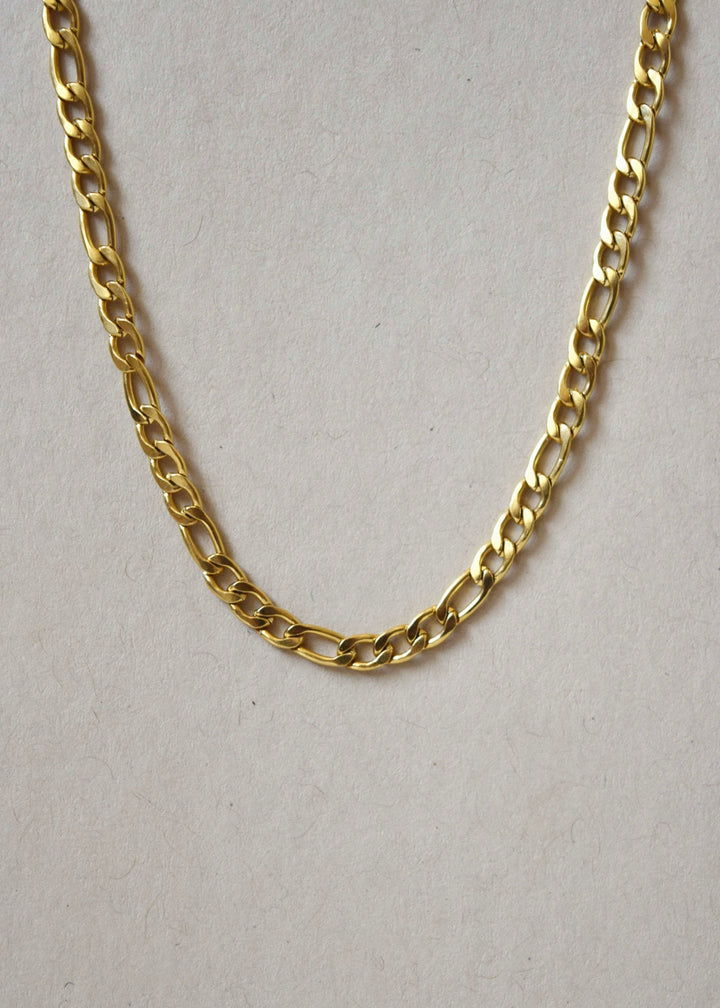 FIGARO CHAIN 4MM GOLD
