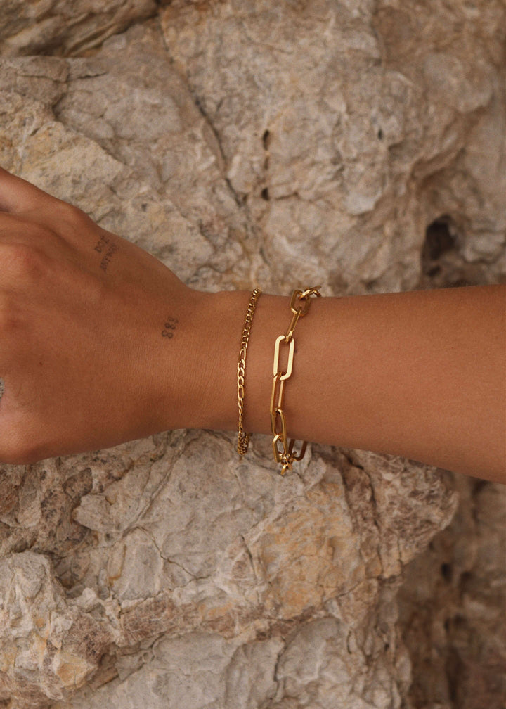 FIGARO BRACELET 3MM GOLD