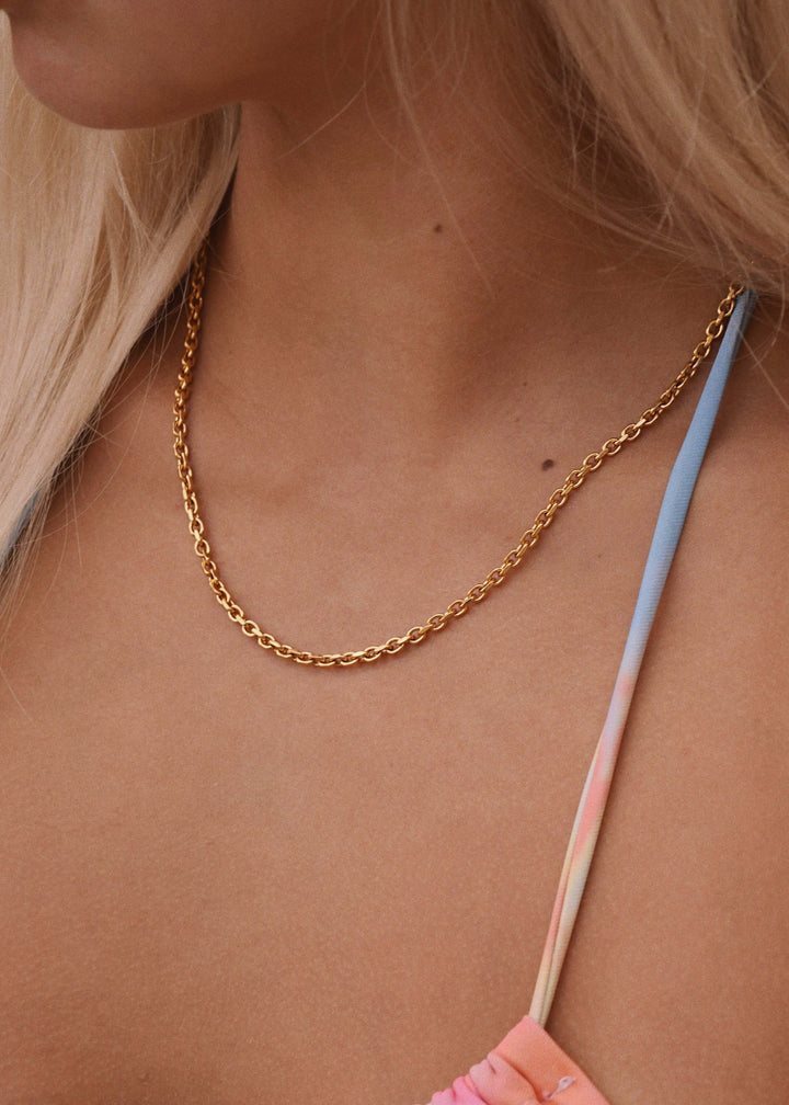 ANCHOR CHAIN 3MM GOLD