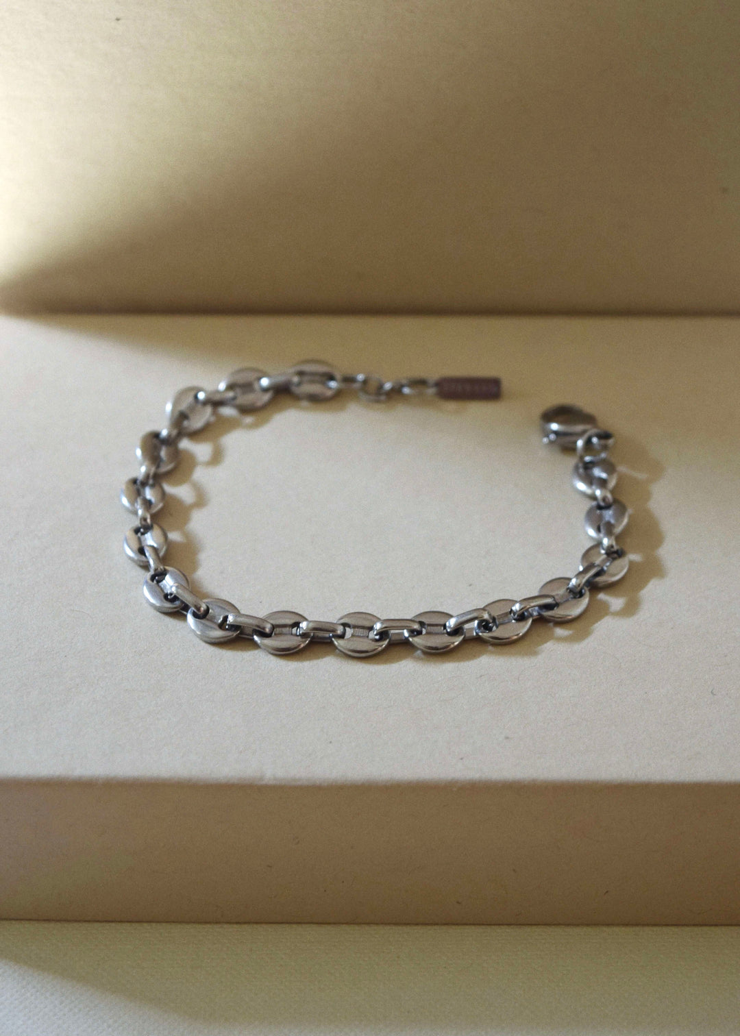 DIVON Marina bracelet in silver – 6mm chunky anchor chain made from 316L stainless steel
