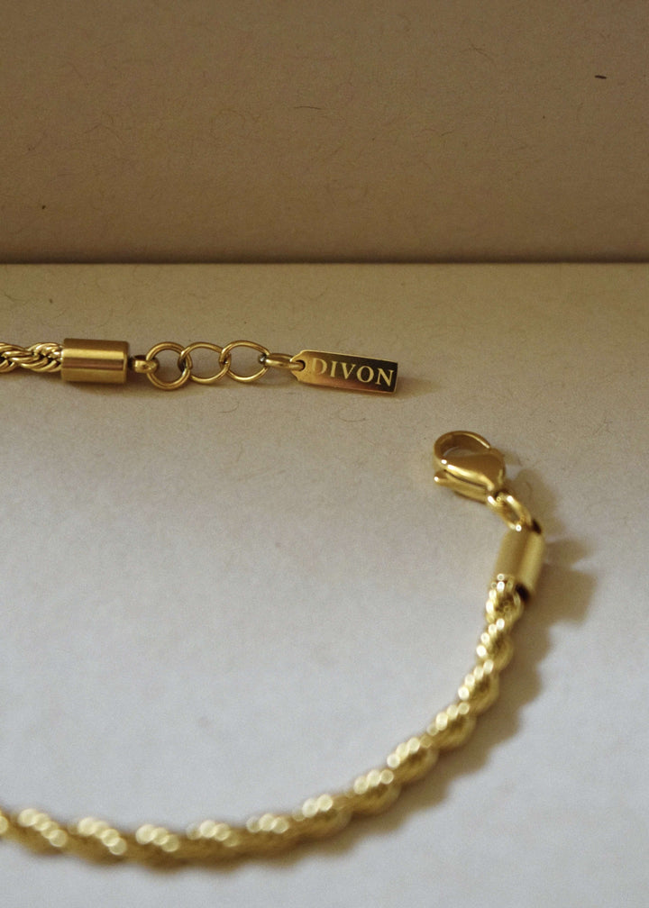 ROPE BRACELET 3MM GOLD