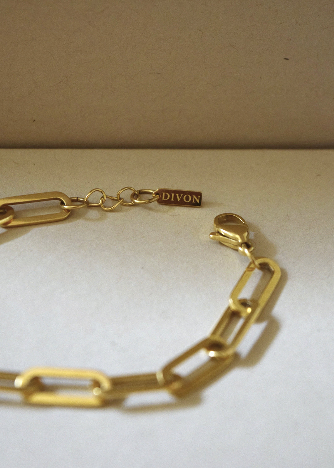 PAPERCLIP BRACELET GOLD