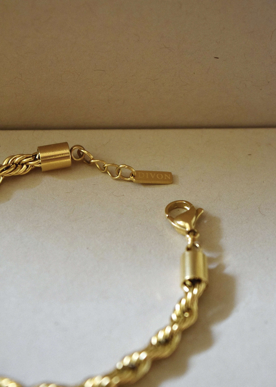ROPE BRACELET 5MM GOLD