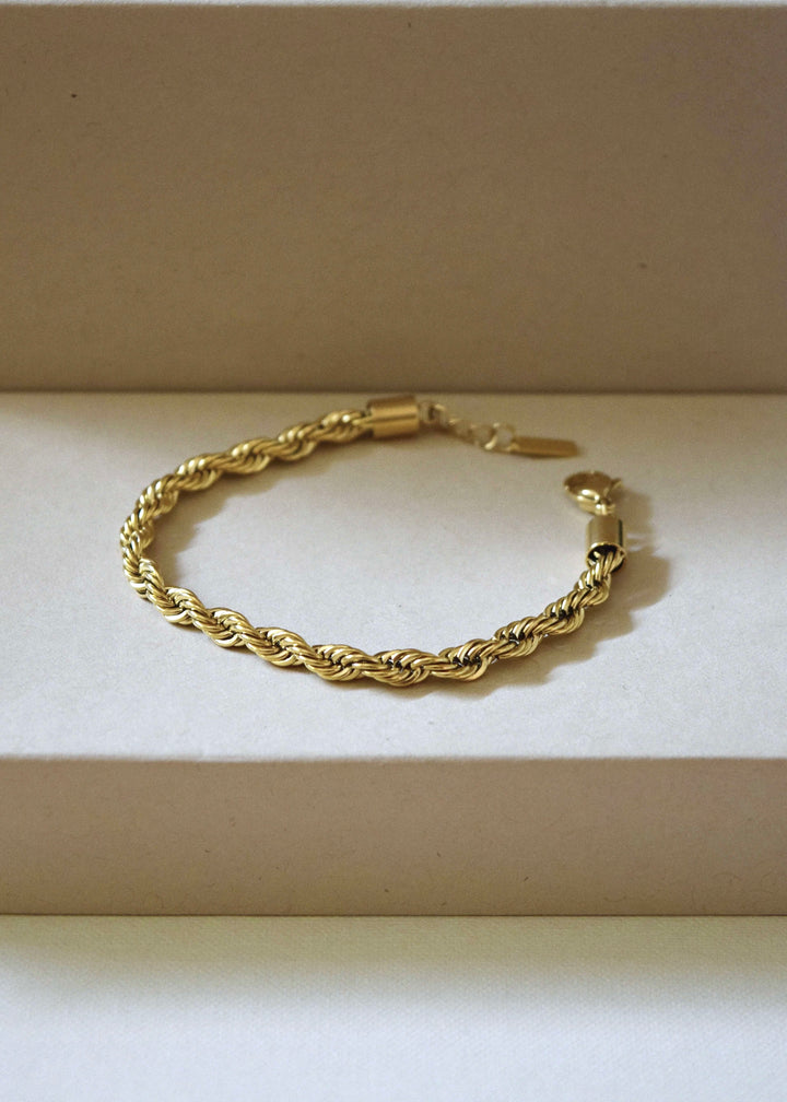 ROPE BRACELET 5MM GOLD