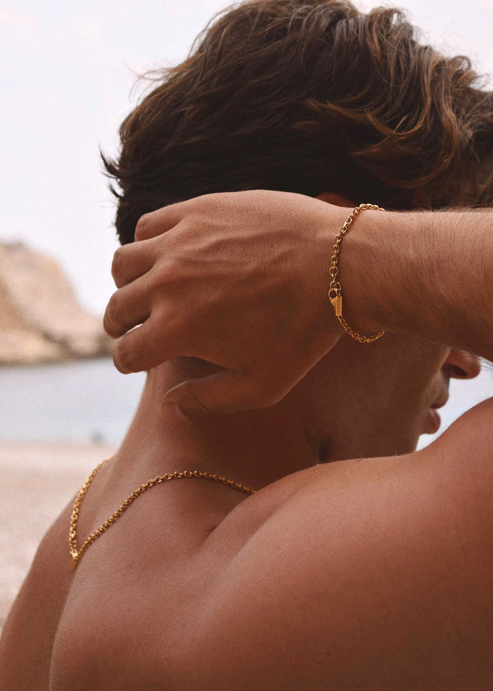 ANCHOR CHAIN 3MM GOLD