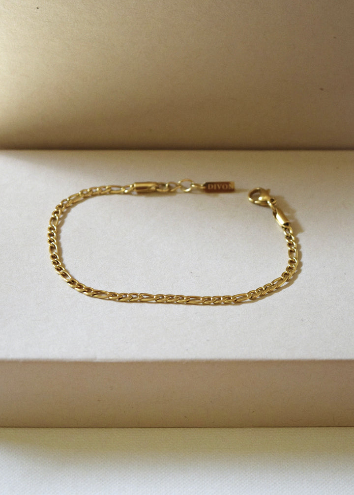 FIGARO BRACELET 3MM GOLD