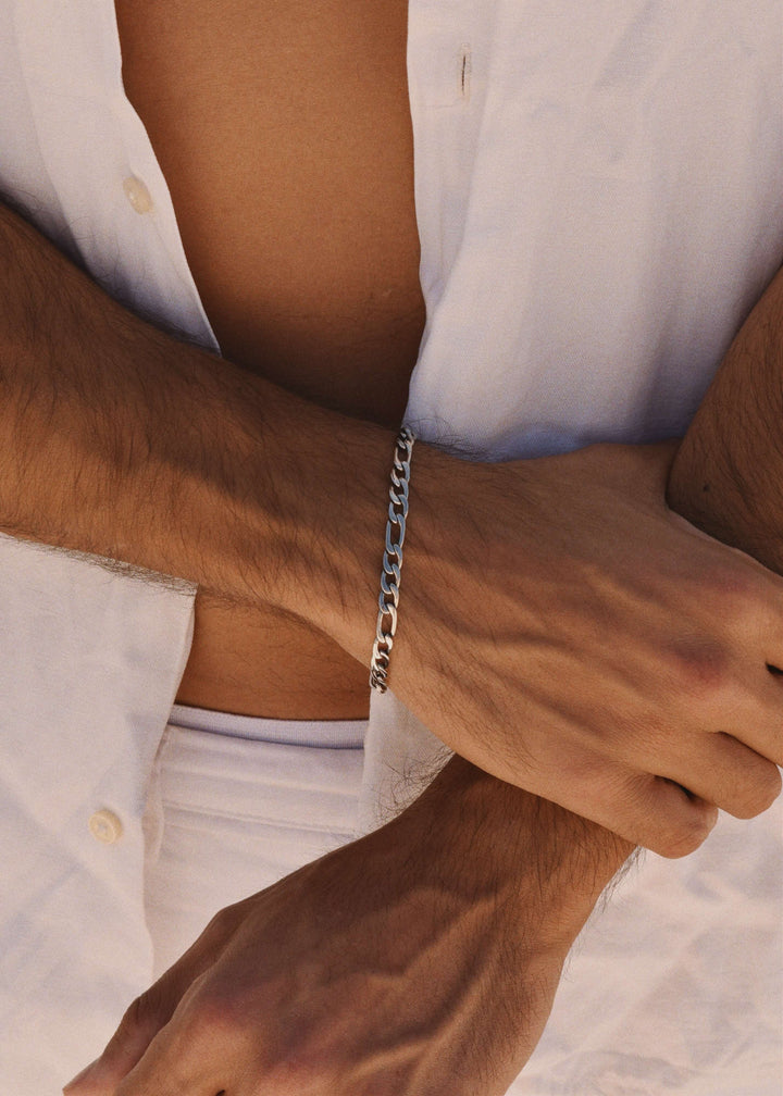 FIGARO BRACELET 5MM SILVER