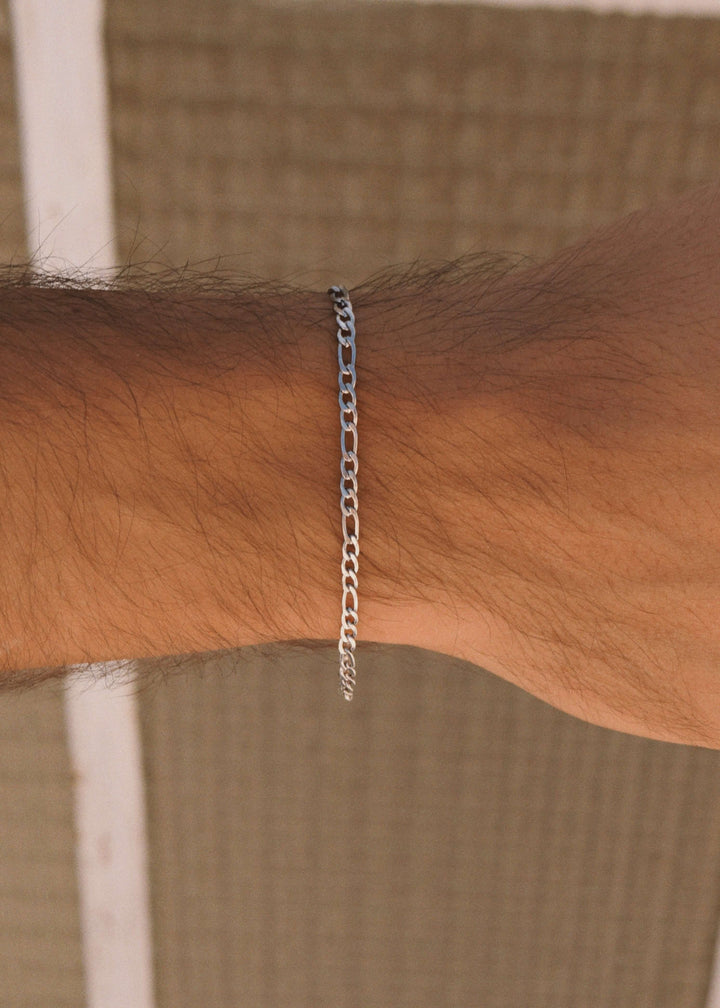 FIGARO BRACELET 3MM SILVER